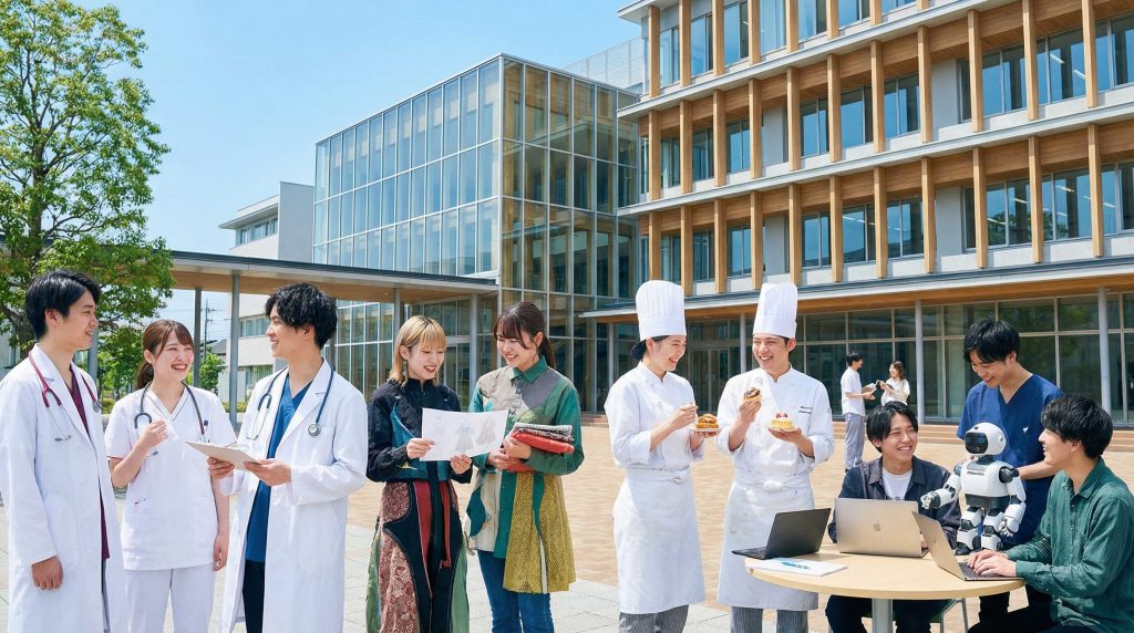 専門学校の種類は？大きく8つの分野がある