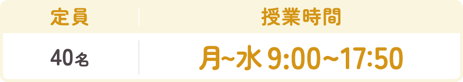 週3クラス