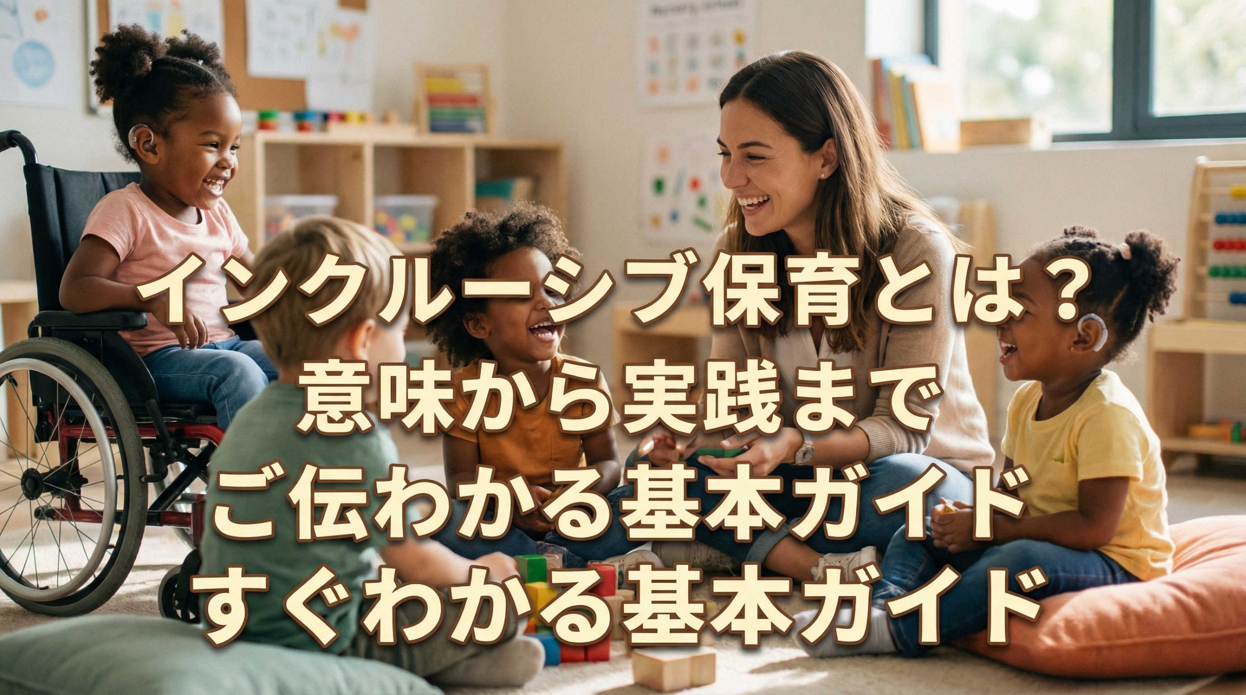 インクルーシブ保育とは？意味から実践まですぐわかる基本ガイド